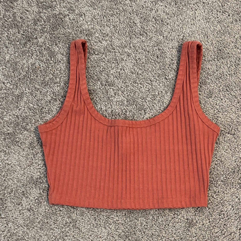 3/$20 Pink Lilly Cropped Tank